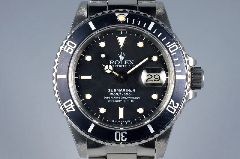 Rolex 41mm Datejust for men -1986 Rolex Submariner 16800