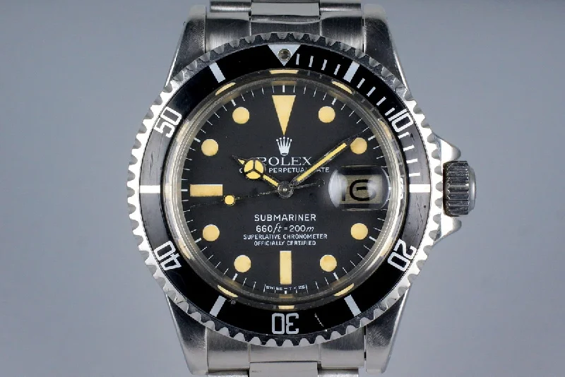 Rolex GMT-Master II with Pepsi bezel -1979 Rolex Submariner 1680