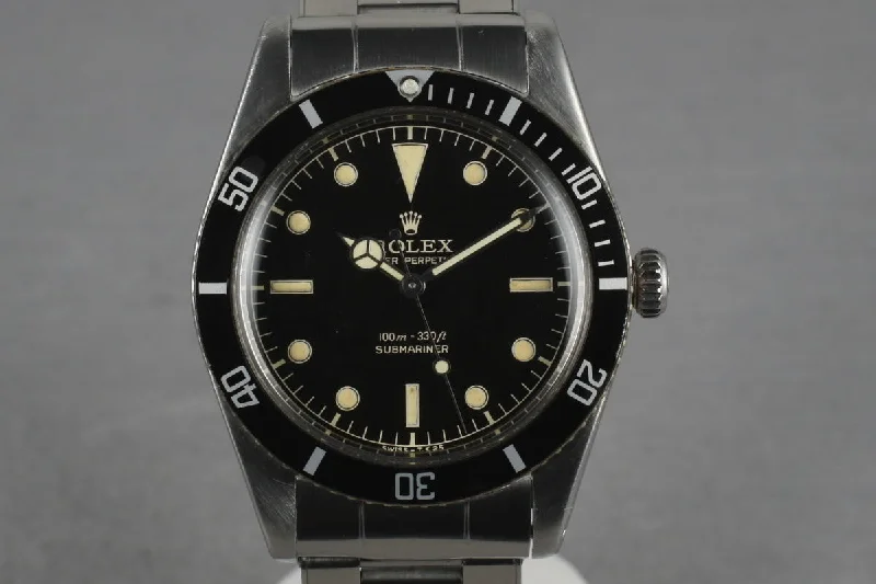 Rolex Sea-Dweller with professional-grade features -1958 Rolex Submariner 5508