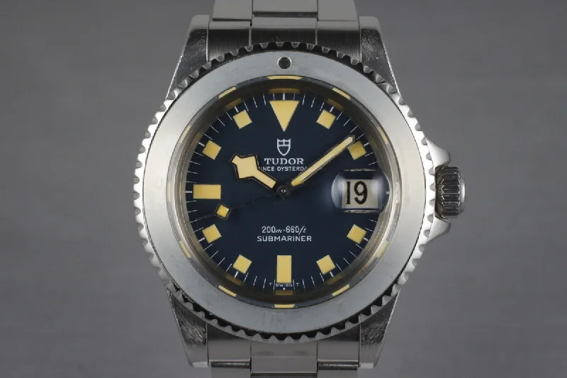 Rolex Explorer I with stainless steel case -1976 Tudor Submariner 94110 Snowflake