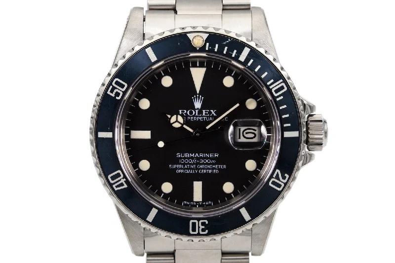 Rolex Pearlmaster diamond watches -1981 Rolex Submariner 16800