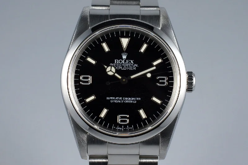 Rolex Day-Date with luxury materials -1991 Rolex Explorer 14270