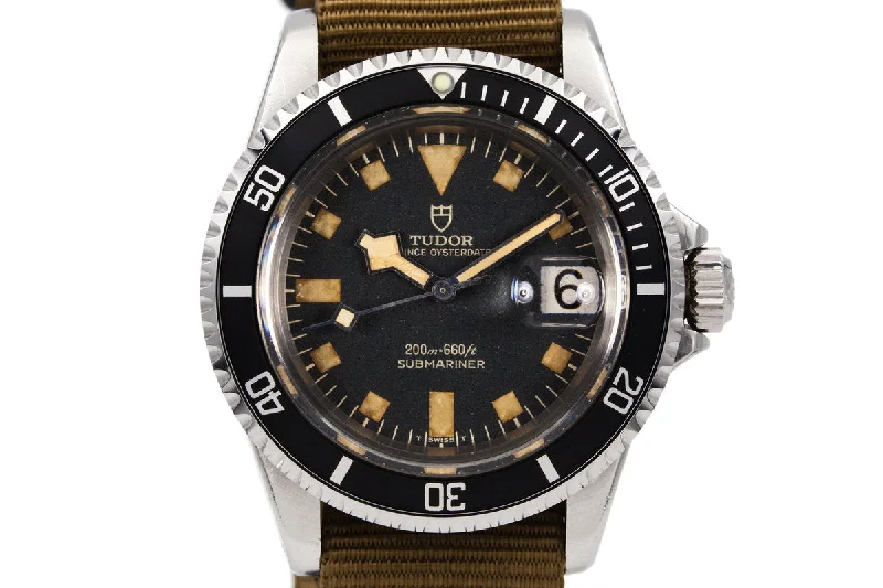 Rolex Sea-Dweller 4000m water resistance -1972 Tudor Submariner 9411/0 Black Snowflake Dial