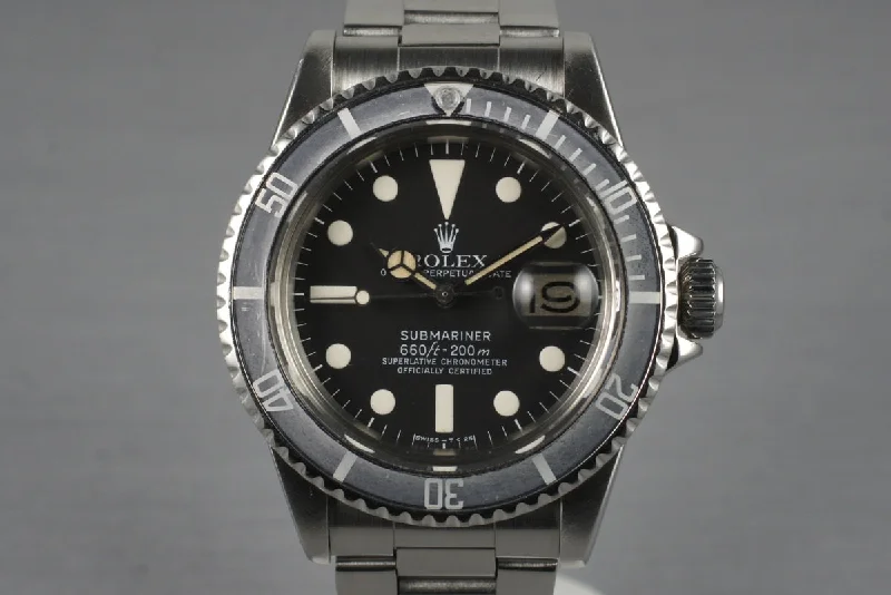 Rolex Yacht-Master 42mm black dial -1978 Rolex Submariner 1680