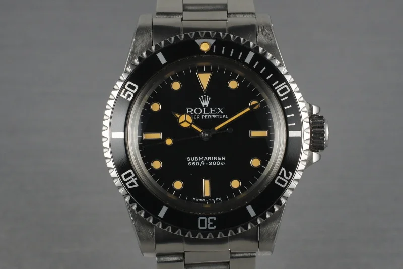 Rolex Submariner with ceramic bezel -1986 Rolex Submariner 5513