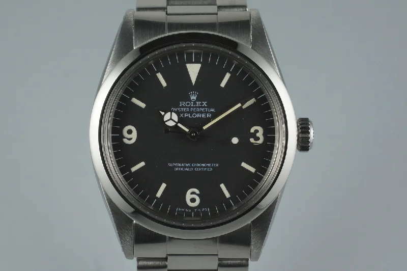 Rolex Yacht-Master with polished steel case -1969 Rolex Explorer 1 1016