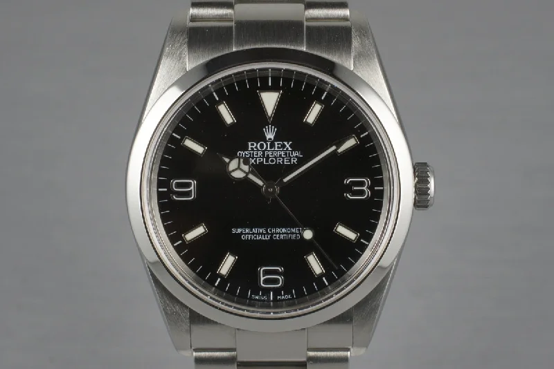 Rolex watches with professional diving features -2006 Rolex Explorer 114270