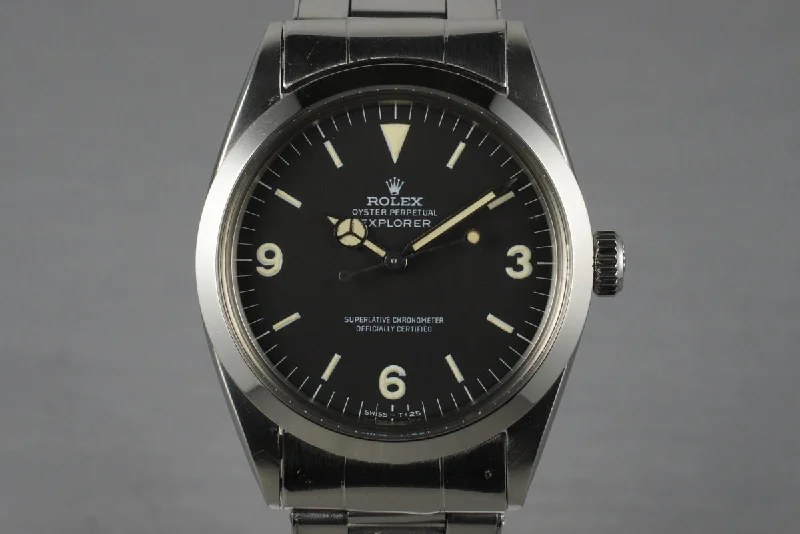 Rolex Submariner with no date version -1966 Rolex Explorer 1 1016