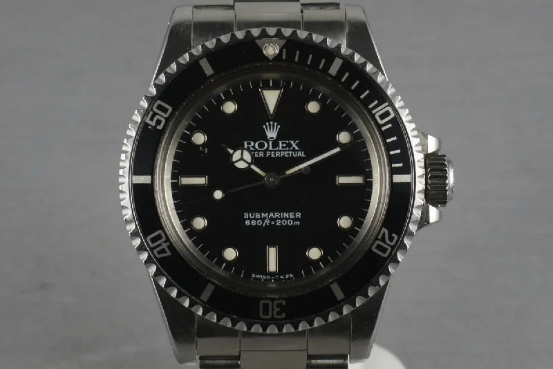 Rolex Datejust 41mm with white gold accents -Rolex Submariner 5513 with WG surrounds