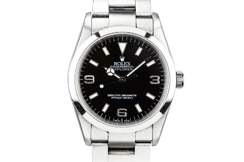 Rolex watches for luxury collectors -2003 Rolex Explorer 114270