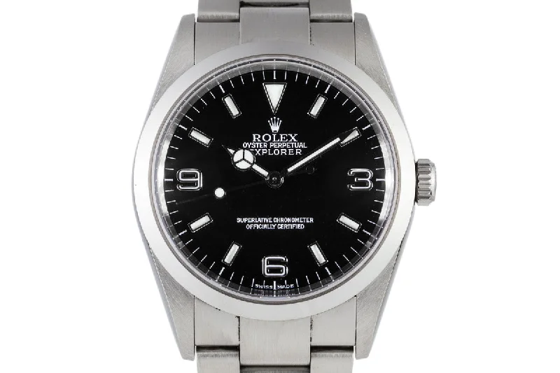 Rolex vintage collector's watches -2002 Rolex Explorer 114270