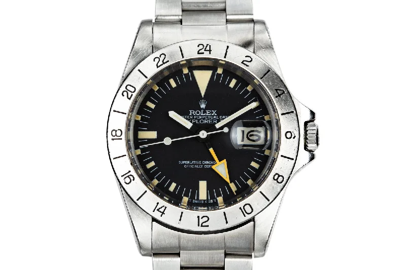 Rolex Sea-Dweller 43mm with steel bracelet -1981 Rolex Explorer II 1655