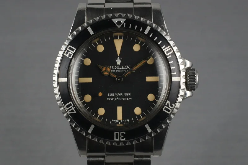 Rolex Day-Date 40mm with white gold case -1979 Rolex Submariner Ref: 5513 with Mark 2 Maxi Dial