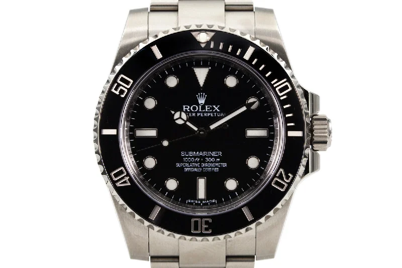 Rolex Sea-Dweller with titanium case -2015 Rolex Submariner 114060 with Box and Papers