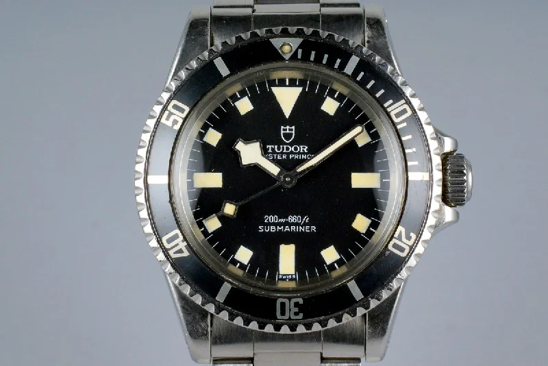 Rolex GMT-Master II with 24-hour time function -1972 Tudor Submariner 7016/0 Black Snowflake Dial