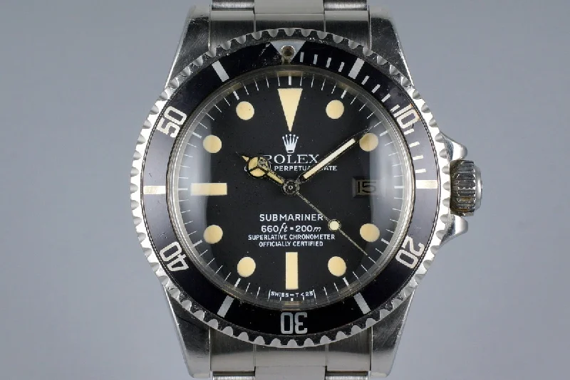 Rolex Explorer II with dual-time zone feature -1978 Rolex Submariner 1680