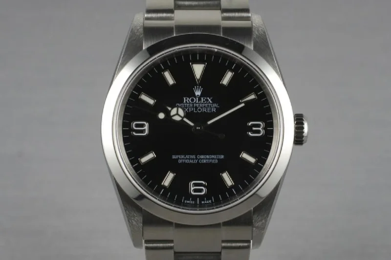 Rolex vintage collector's watches -2003 Rolex Explorer 114270