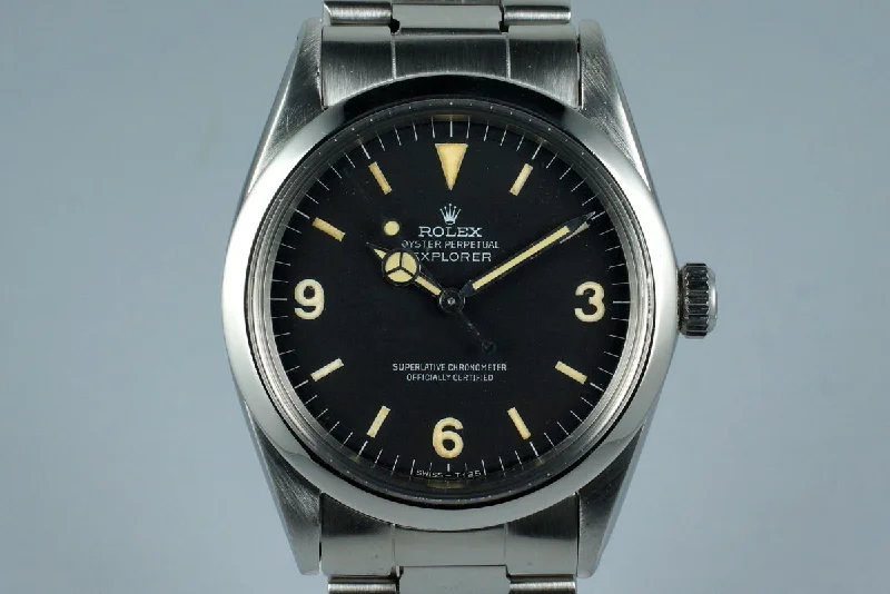 Rolex Datejust with white dial -1969 Rolex Explorer 1 1016