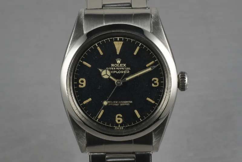 Rolex Sea-Dweller 4000m water resistance -1960 Rolex Explorer 1 Ref 1016  with Gilt Chapter Ring Dial