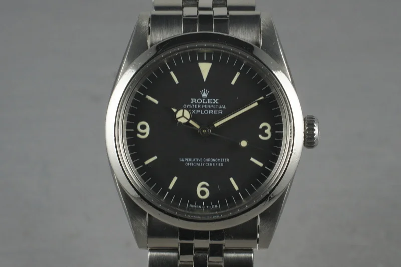 Rolex Submariner with ceramic case -1967 Rolex Explorer 1 1016