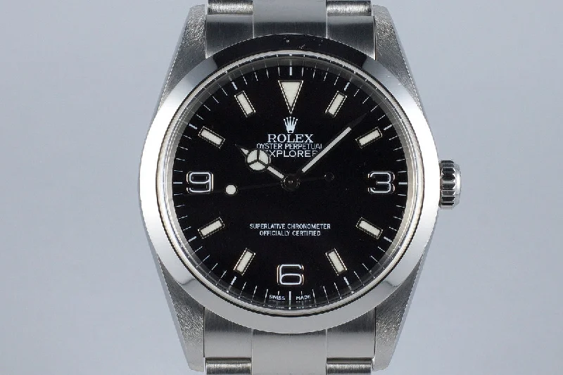 Rolex Sea-Dweller with helium escape valve -2002 Rolex Explorer 114270