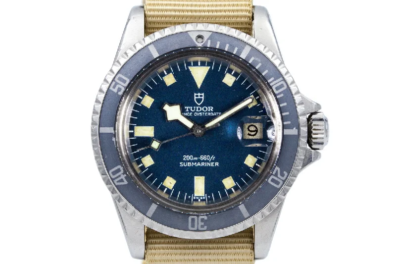 Rolex Day-Date 40mm with white gold case -1968 Tudor Submariner 7021/0 Blue Snowflake Dial with "Ghost" Insert