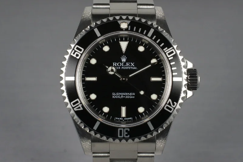 Rolex Explorer 39mm for adventurers -2006 Rolex Submariner 14060M with Box and Papers