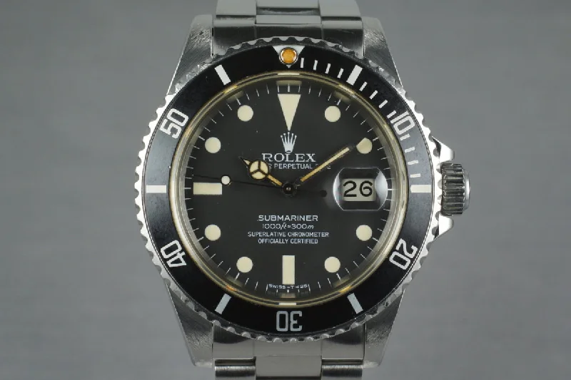 Rolex Deepsea 44mm with professional diving capabilities -1981 Rolex Submariner 16800