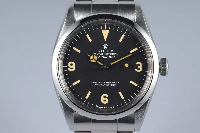 Rolex Day-Date with luxury materials -1969 Rolex Explorer 1 1016