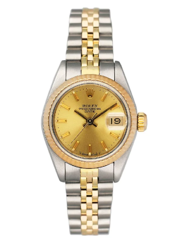 Rolex Explorer 39mm with luminous hands -Rolex Datejust 69173 Champagne Dial Ladies Watch