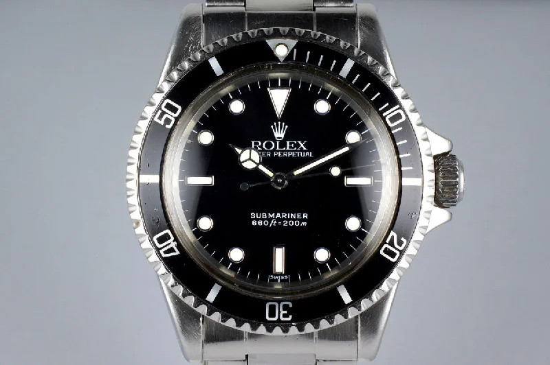 Rolex Sea-Dweller with helium escape valve -1968 Rolex Submariner 5513 Service Dial