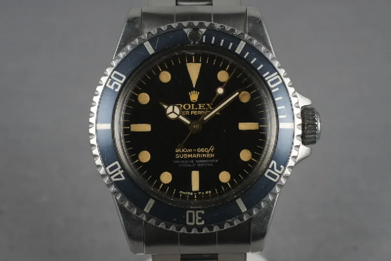 Rolex Submariner with vintage appeal -1962 Rolex Submariner 5512 Pointed Guards with Gilt Dial