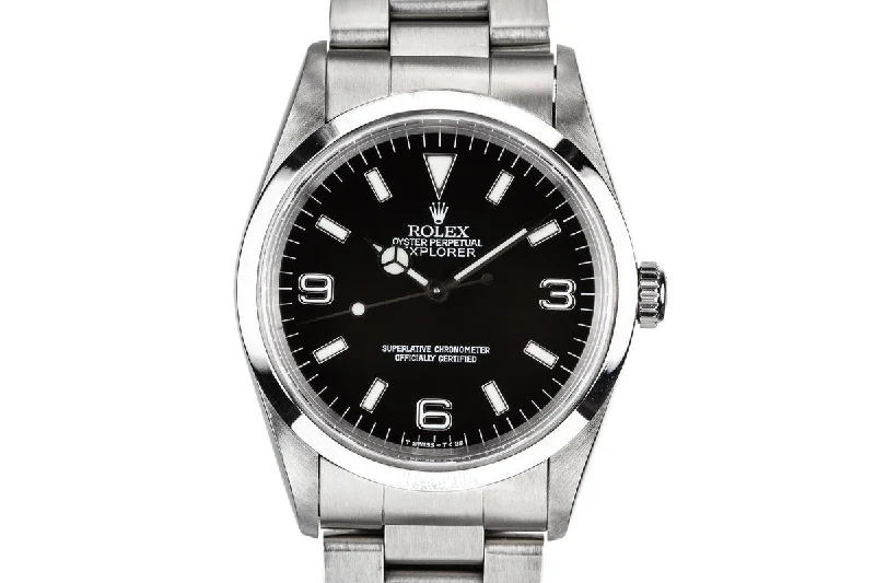 Rolex Deepsea with 9000 feet water resistance -1997 Rolex Explorer 14270