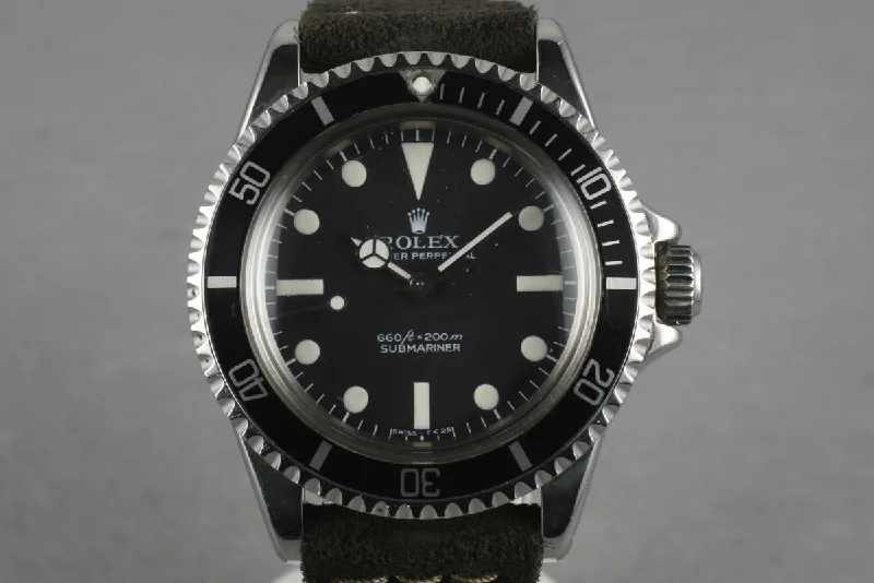 Rolex Oyster Perpetual with luminous dial -1970 Rolex Submariner 5513