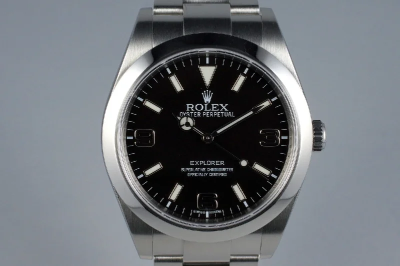 Rolex Sea-Dweller 4000 with rotating bezel -2015 Rolex Explorer 214270