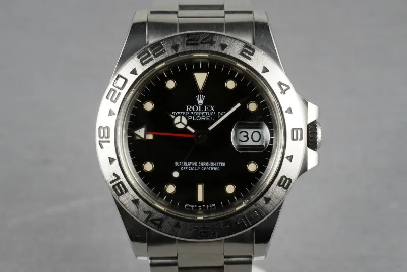 Rolex Sky-Dweller with two-tone dial -Rolex Explorer II  16550  black dial