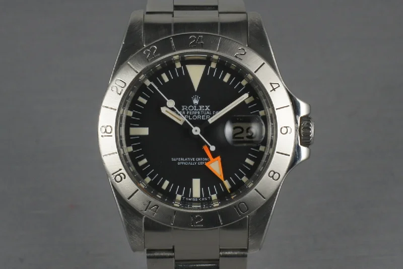 Rolex Yacht-Master 42mm black dial -Rolex Explorer II 1655