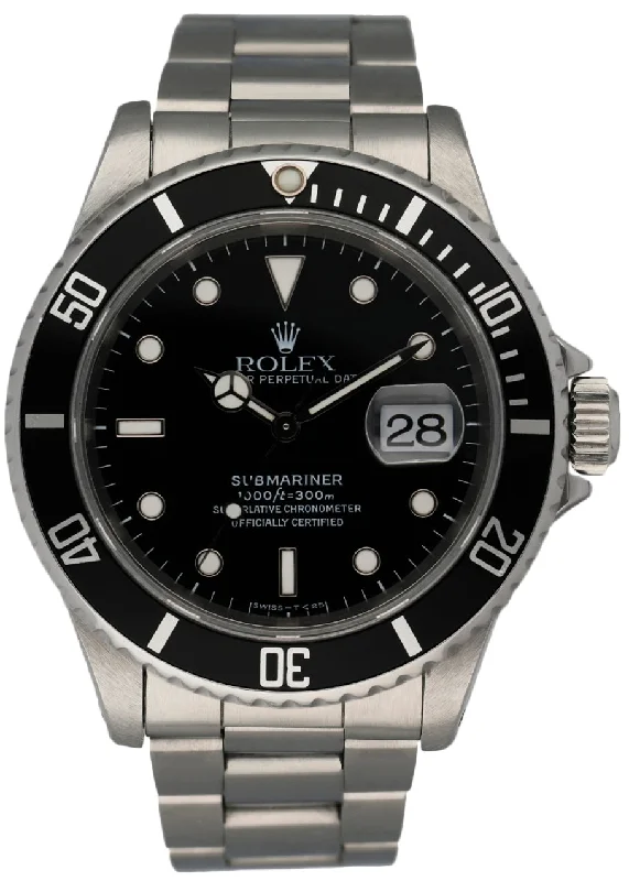 Rolex Air-King automatic watch -Rolex Oyster Perpetual Submariner Date 16610 Men's Watch