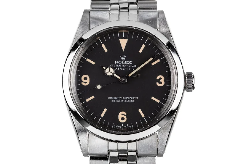 Rolex Day-Date with champagne dial -1969 Rolex Explorer I 1016