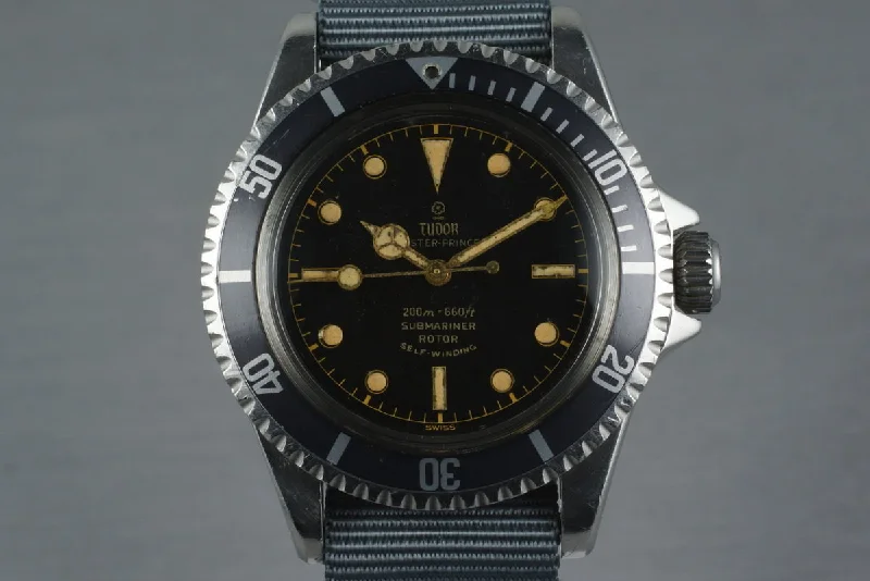 Rolex Oyster Perpetual with luminous markers -1963 Tudor Submariner  7928 PCG Gilt Chapter Ring Dial