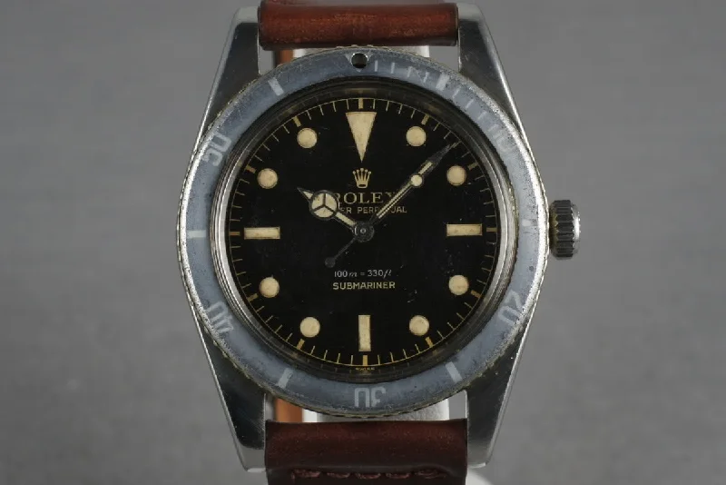 Rolex Daytona with black ceramic bezel -1958 Rolex Submariner  5508