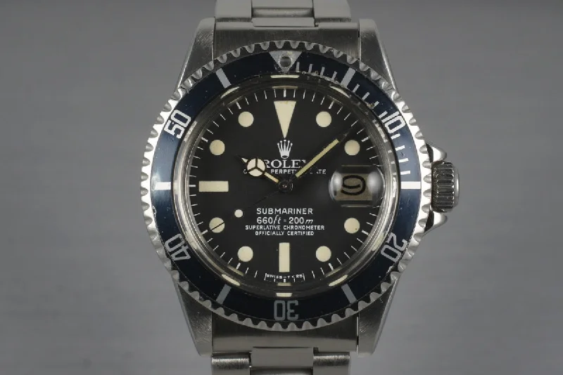 Rolex GMT-Master II for global travelers -1979 Rolex Submariner 1680