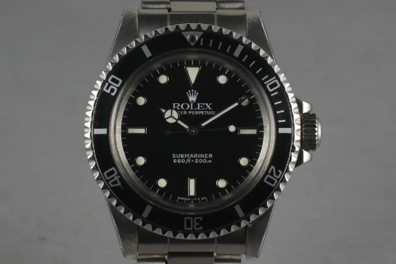 Rolex Daytona chronograph for sale -1987 Rolex Submariner 5513 with Box and Papers