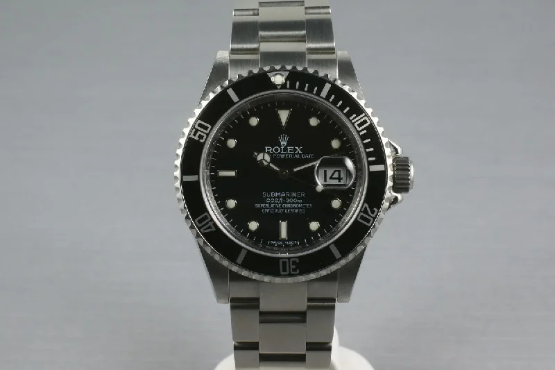 Rolex Deepsea with 9000 feet water resistance -Rolex Submariner 16610