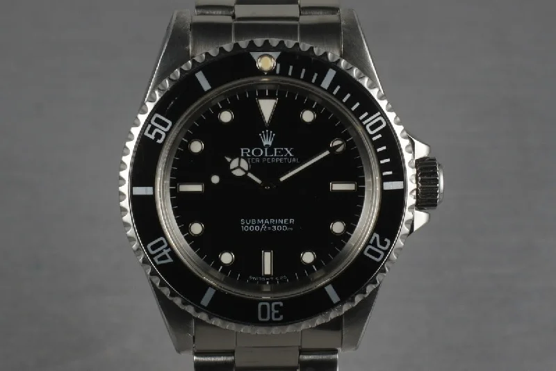 Rolex Submariner Date stainless steel -1995 Rolex Submariner 14060