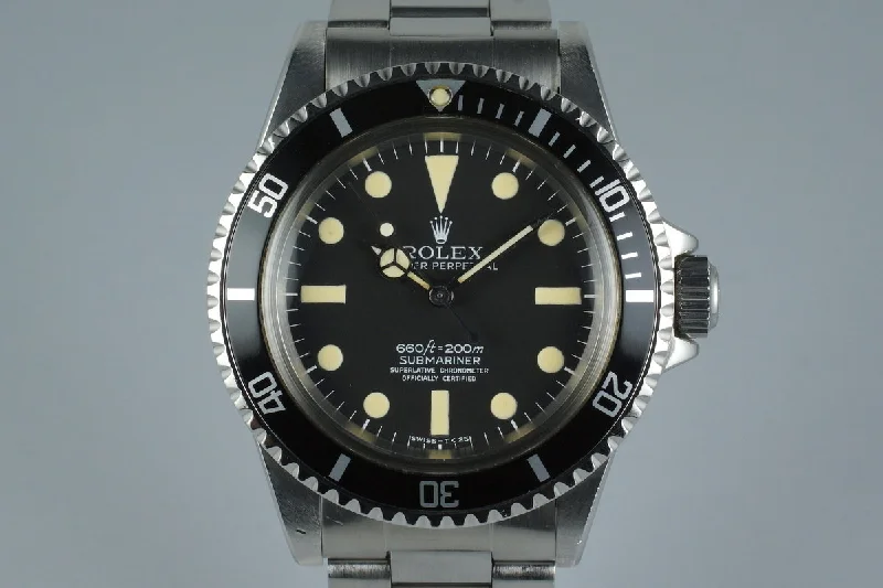 Rolex Submariner with classic green bezel -1978 Rolex Submariner 5512 with Mark 1 Maxi Dial