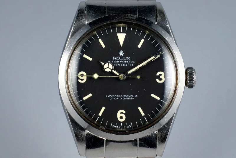 Rolex Datejust 36mm with Roman numerals -1969 Rolex Explorer I 1016