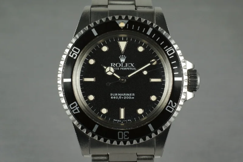 Rolex Sea-Dweller 43mm with advanced features -1989 Rolex Submariner 5513