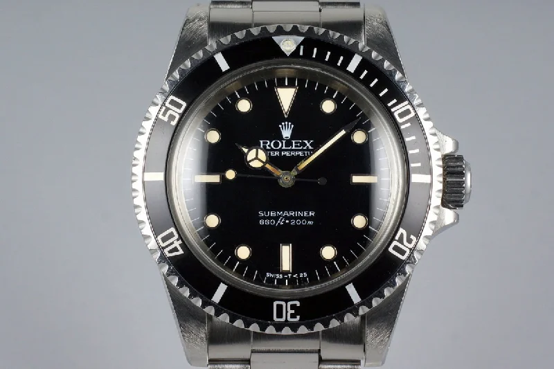 Rolex Sea-Dweller with titanium case -1985 Rolex Submariner 5513 Spider Dial