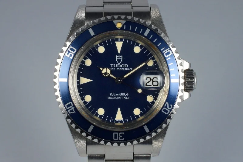 Rolex Deepsea 44mm dive watch -1992 Tudor Submariner 79090 Blue Dial